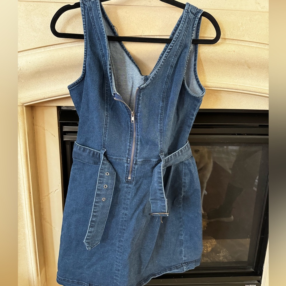 Peace love eco by rewash denim dress size L